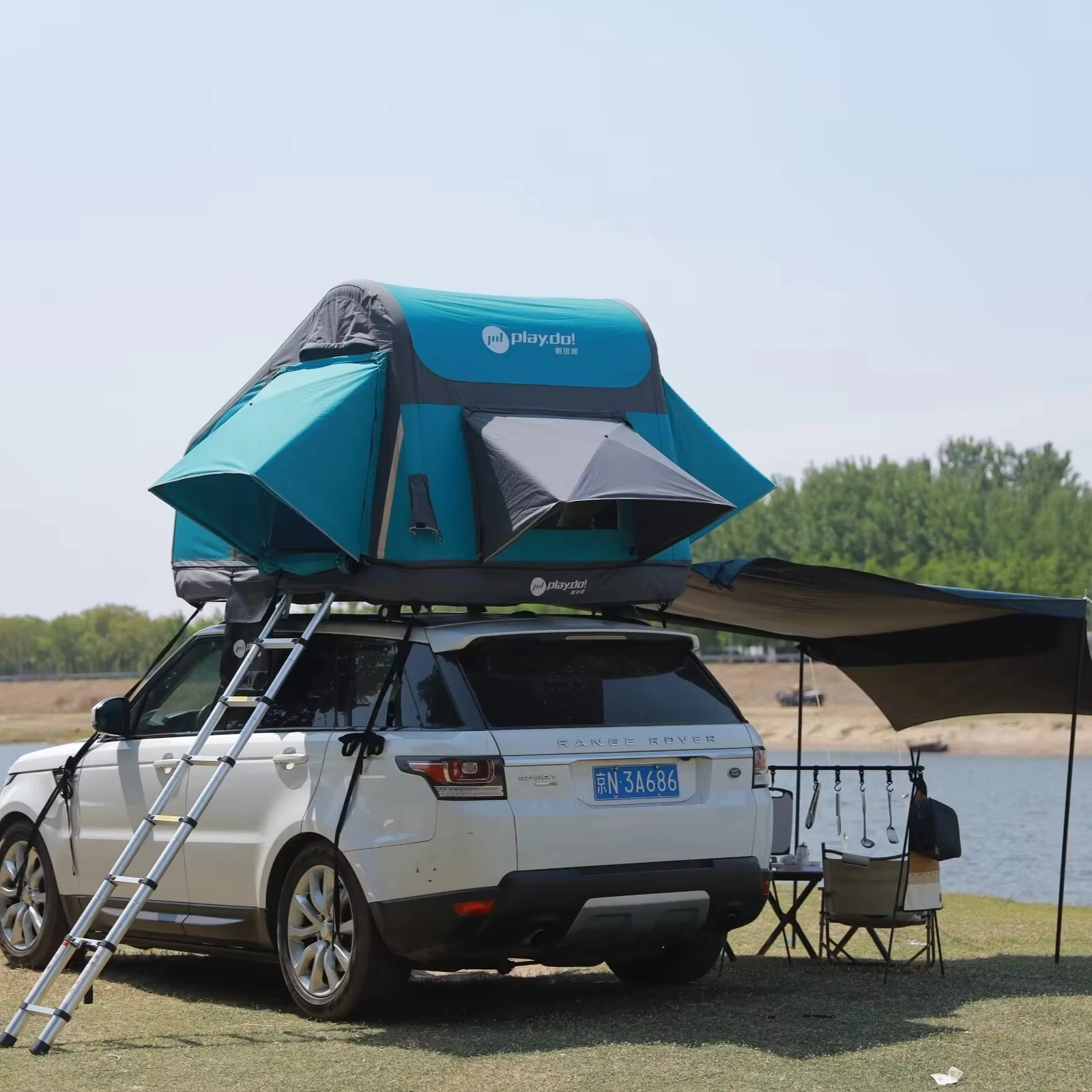 

OEM logo ODM Outdoor Tents Inflatable for Camping Inflatable Soft Cover Roof Top Camping Rooftop Car Camping Tent Roof Tent