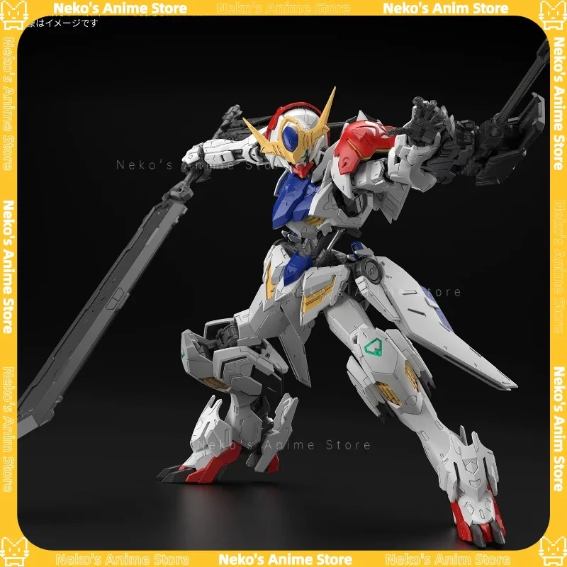 【In Stock】BANDAI MG 1/100 Gundam Barbatos Lupus Iron-Blooded Orphans Model Kit Action Figure Anime Desktop Doll Collectibles