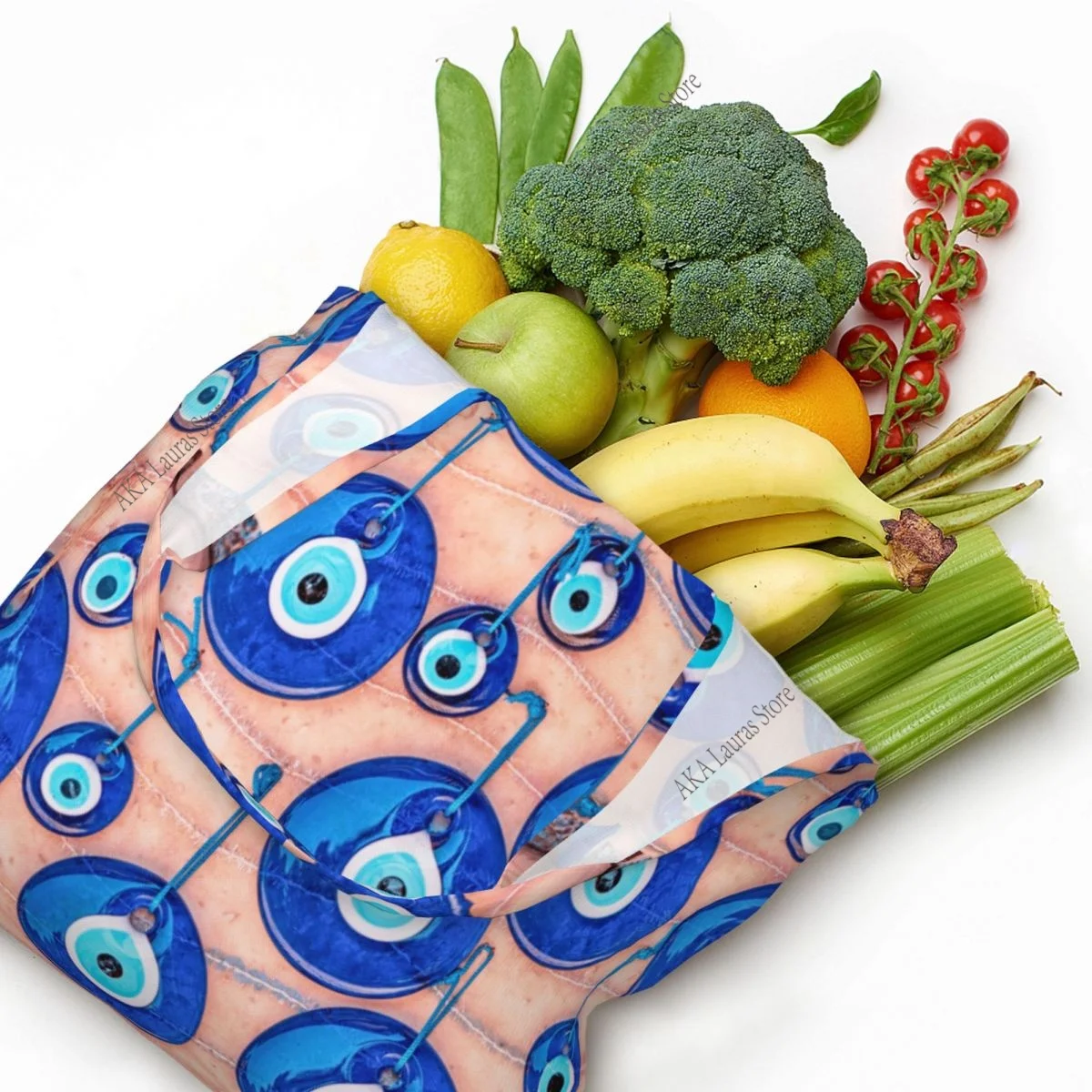 حقيبة كتف عين الشر حقيبة يد نسائية تركية حقيبة حمل حقيبة كبيرة قابلة لإعادة الاستخدام