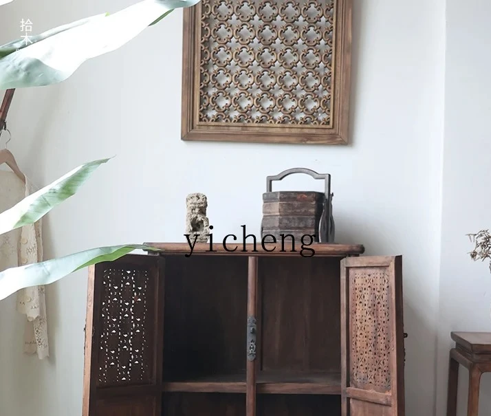 

QZT3 Noodle Cabinet Antique Style Large Wardrobe Storage Cabinet