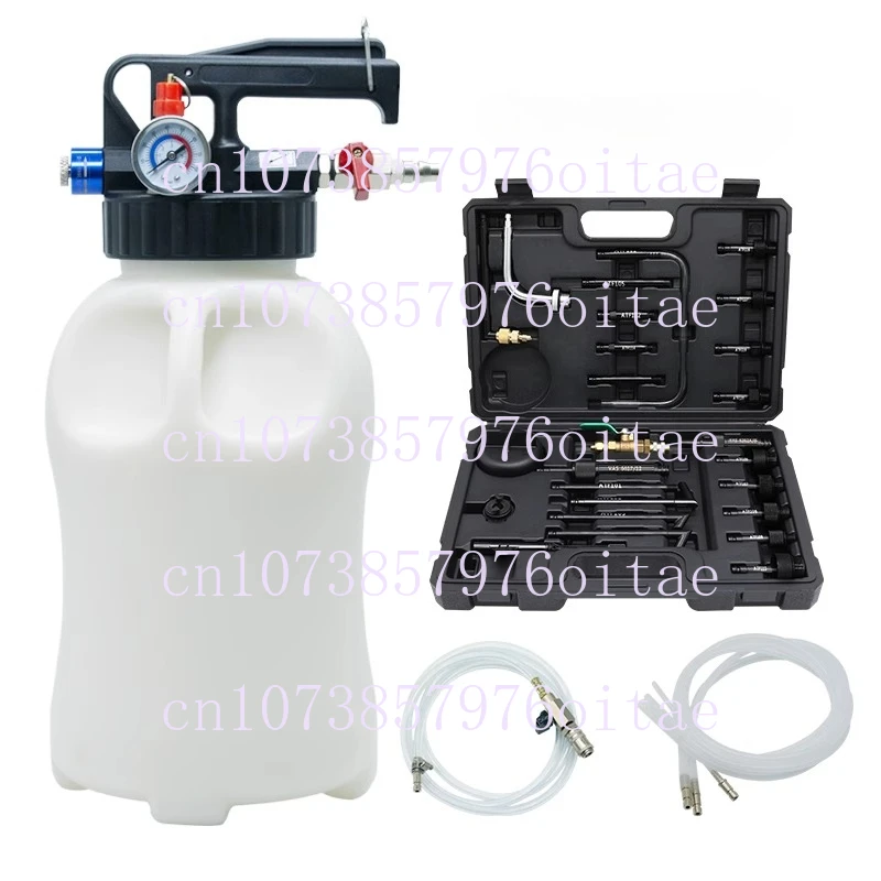 

6L/10L Pneumatic Transmission Oil Filling Tool Changing Machine Full Synthetic Automatic Gearbox Oil Filling Machine
