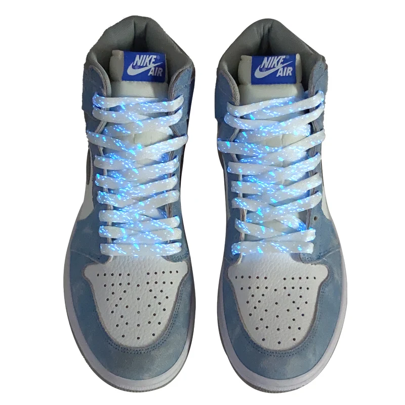 1 Pair Luminous Shoe Laces Glowing Fluorescent Shoelaces For Sneakers Flat Lace Shoes Boot Shoelace 120/140/160CM