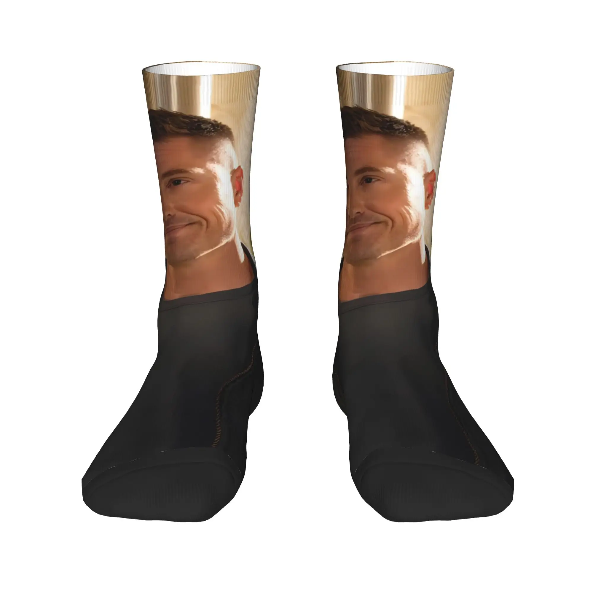 زوجين الجوارب تيم برادفورد جوارب التلفزيون الشتاء مضحك جودة الجوارب نمط الجري الرياضة المضادة للعرق الجوارب