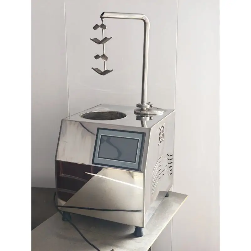 CG Machinery Small Chocolate Tempering Fountain Machine Tabletop Hot Chocolate Dispenser Melting Making Machine for Business Use