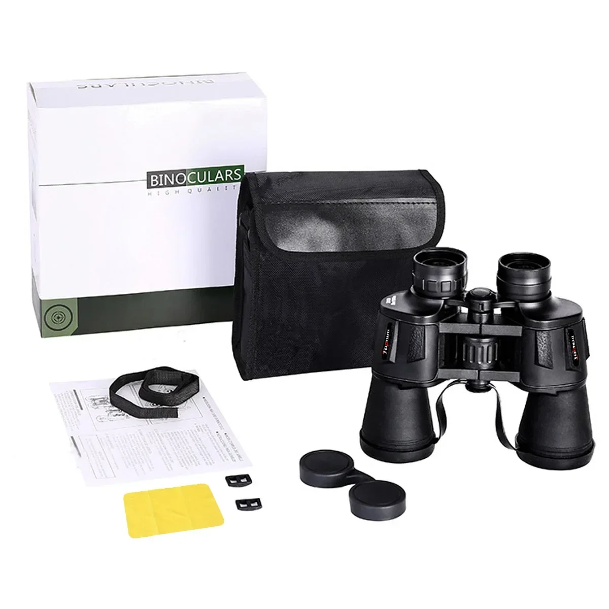 

High Powerful Binoculars Professional Telescope Long Range HD Smart Phone Optical Glass Low Light Night Vision Camping