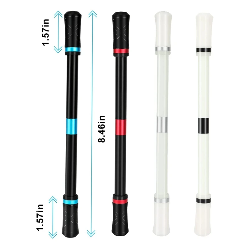 4 PCS Finger Pen Spinning Pens Mod Gaming Spinning Pens Flying Spinning Pen With Weighted Ball Finger Rotating Pen