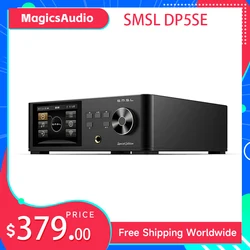 SMSL DP5SE Hi-Fi Network Music Player ES9039Q2M MQA DLAN AirPlay streaming media playback remote control