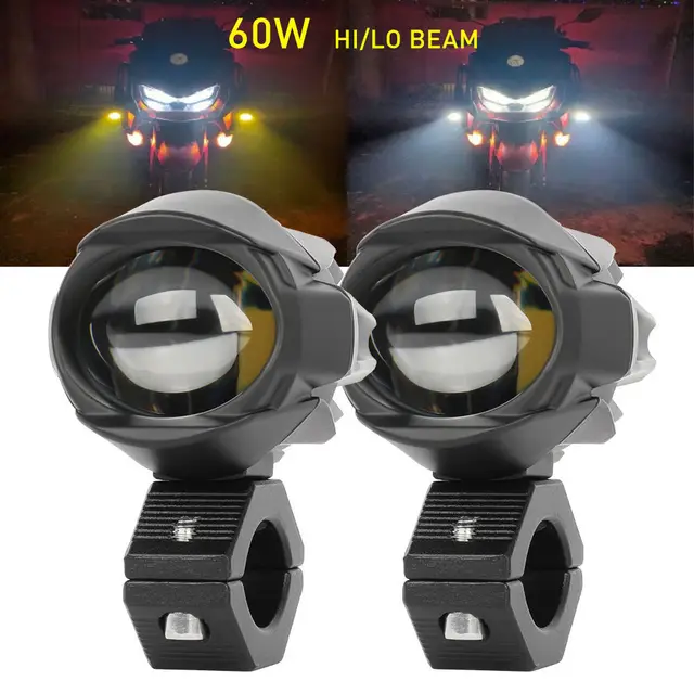 3-calowe motocyklowe światło przeciwmgielne Jasniejsza lampa terenowa Światło do jazdy terenowej dla BMW ATV UTV Truck 4x4 F800GS F700GS Światło pomocnicze