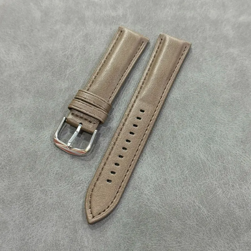 FUYIJIA جديد مخصص نابا جلد البقر الساعات 316L دبوس من الفولاذ المقاوم للصدأ مشبك حزام 12 مللي متر 14 مللي متر 16 مللي متر 18 مللي متر 20 مللي متر 22 مللي متر لينة معصمه