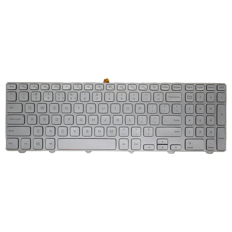 New Laptop Rreplacement Keyboard Compatible for DELL Inspiron 15 7000 Series 7537 P36F