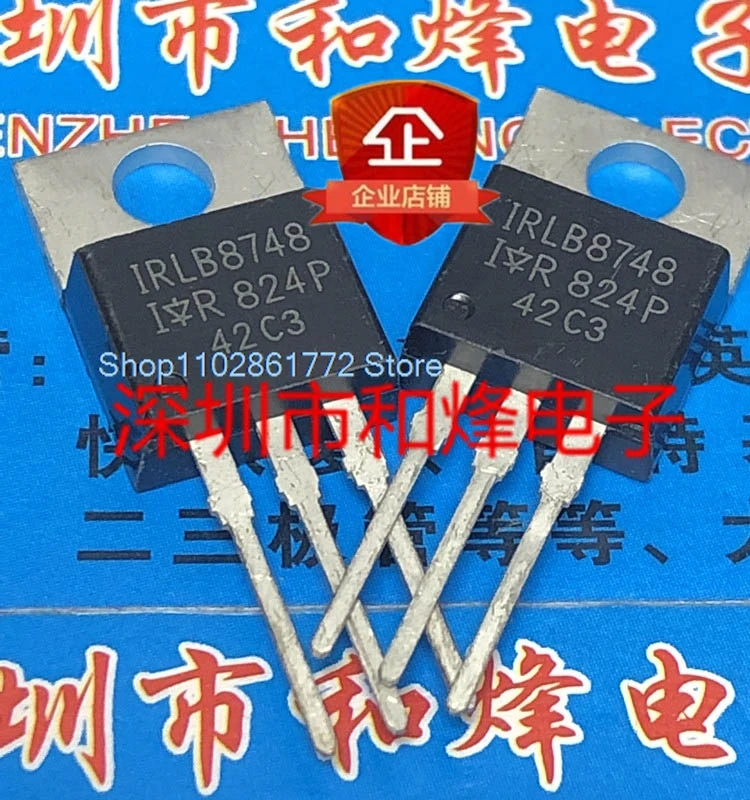 

(20 шт./лот) IRLB8748 TO-220 MOS 30V 92A