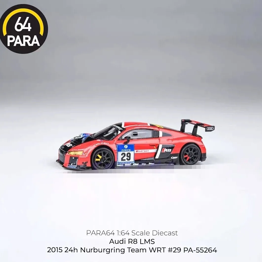 Para 1:64 Audi R8 Lms 2015 Nürburgring 24h Endurance Race Team Wrt #2 Model