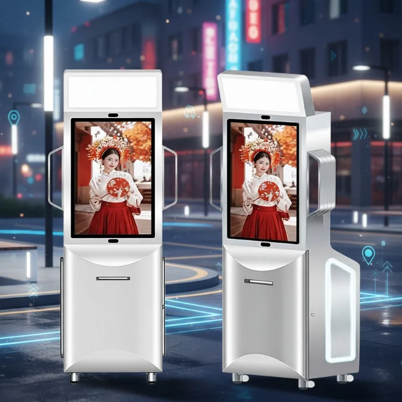 Photo Printing Full Solution Provider Durable Self Service Equipment for Public Area Application Photo Booth