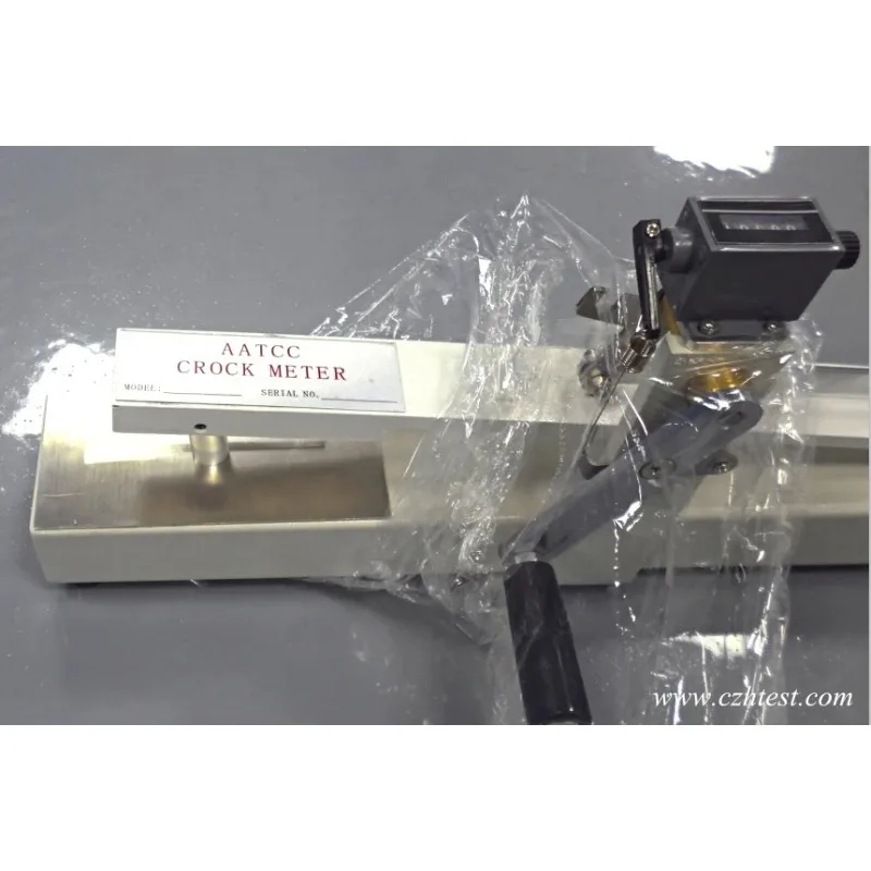 

Electronic Manual Abrasion Tester 220V for Dry Wet Rubbing Textile Color Fastness Crocking Decolorization Measurement