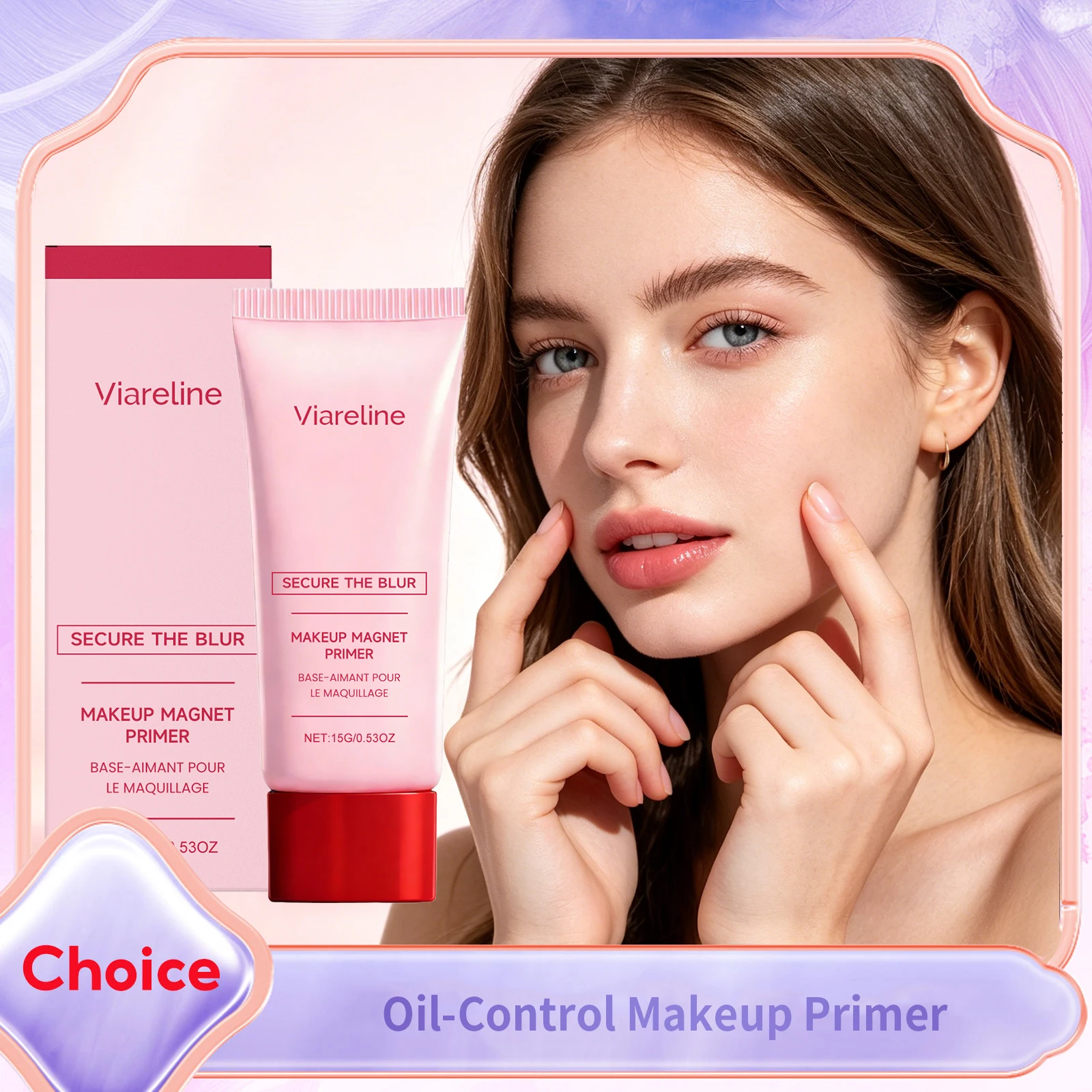 Long Lasting Makeup Primer Waterproof Matte Even Skin Tone Control Oil Reduce Dullness Shrink Pore Base Cream Makeup Concealer