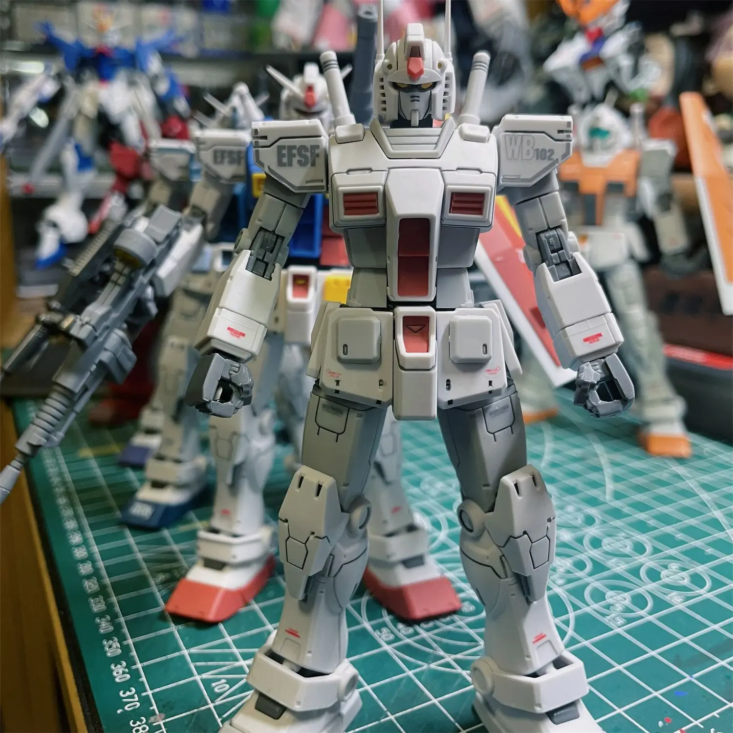 GTO HG 1/144 RX-78-2 Das Original-Fabrikmodell mit Standardfarbschema, Mech-Montagemodellbausatz, Actionfigur, Dekoration, Puppe, Jungenspielzeug, Geschenk