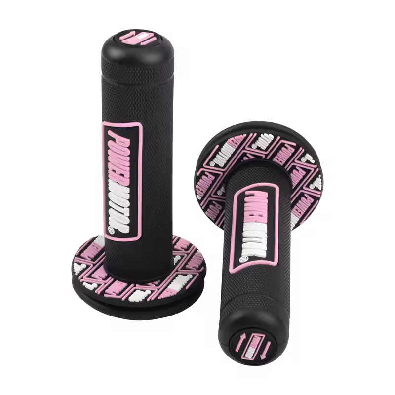 Universal Motorcycle Grips 7/8 In 22mm 24mm Handlebar Protection Accessories Dirt Bike Off-Road Rubber Gel Hand Grip Powermotor - Image 12