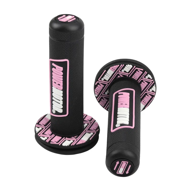 Universal Motorcycle Grips 7/8 In 22mm 24mm Handlebar Protection Accessories Dirt Bike Off-Road Rubber Gel Hand Grip Powermotor - Image 12