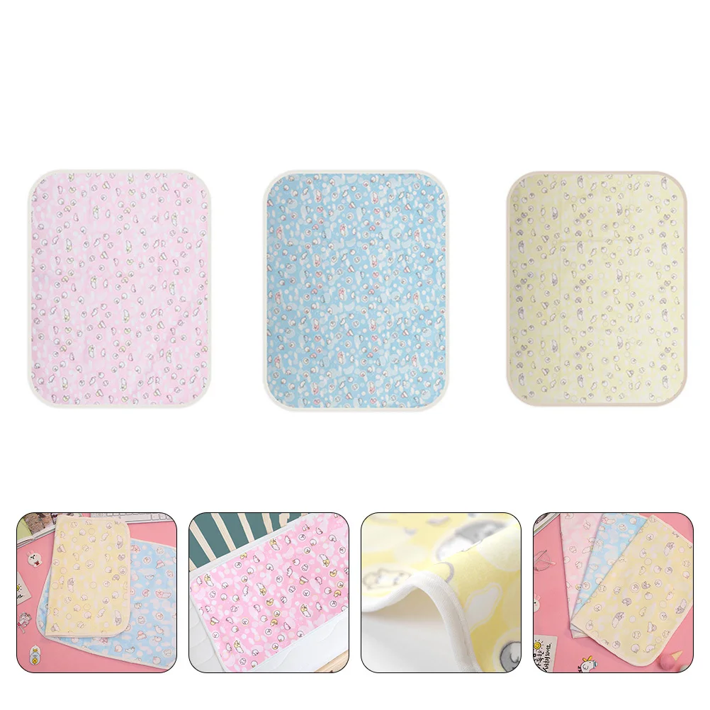 

1 комплект водонепроницаемых накладок для детской кроватки, мягкие и прочные, для защиты матраса от мочи, для путешествий, для смены подгузников