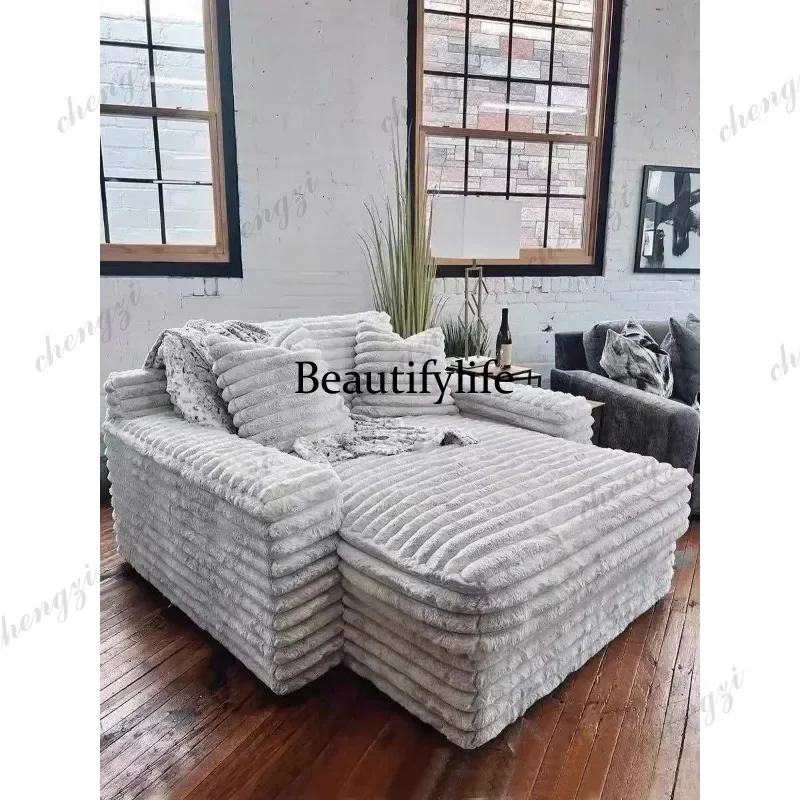 A49 New Arrival Living Room Sofas Unique White Luxury Modern Lounge Lazy Sofas Nordic Balcony Divani Da Soggiorno Furniture