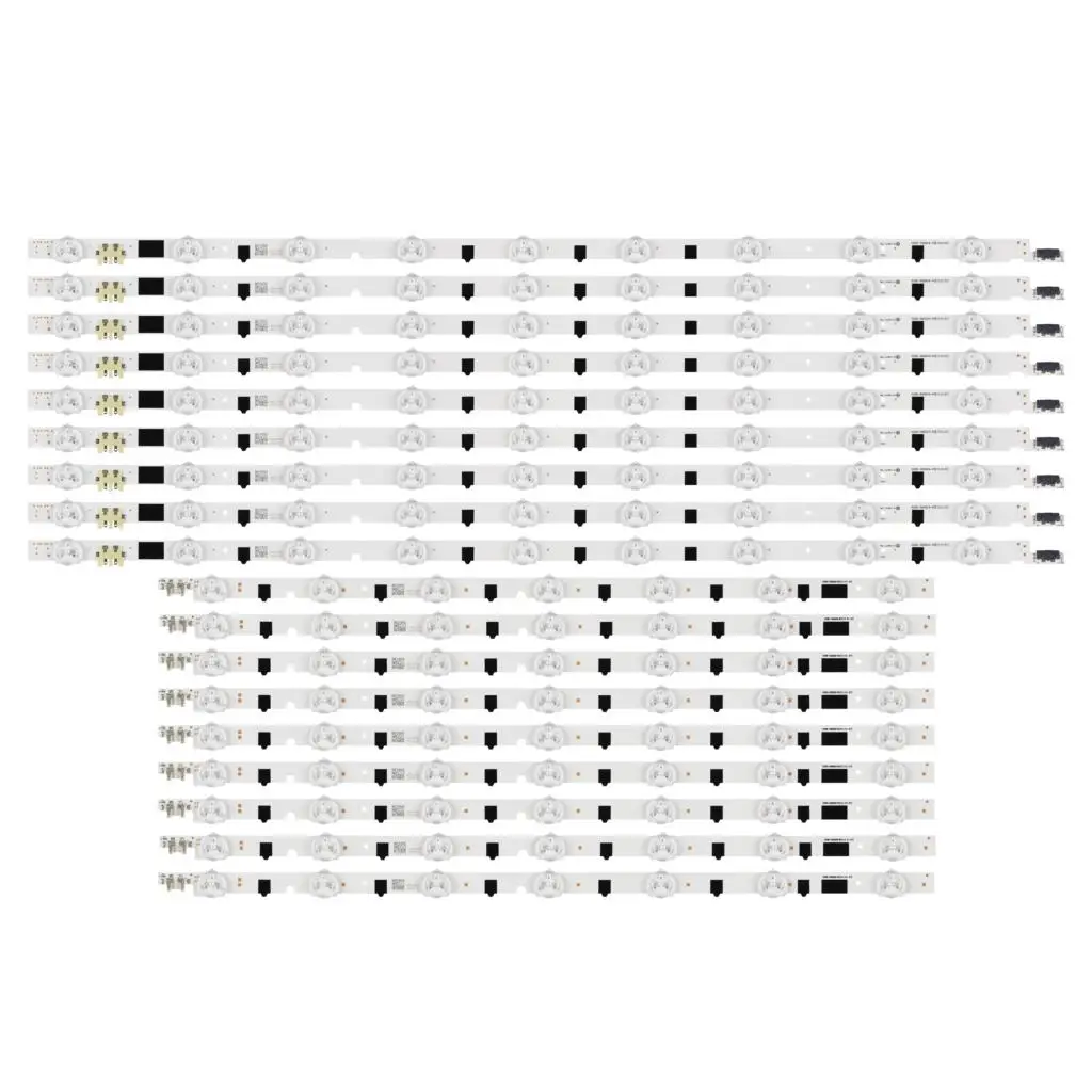 

New 18pcs LED backlight strip for Samsung UN50F6400AF UE50F6130 2013SVS50F R 7 L 9 D2GE-500SCB-R3 D2GE-500SCA-R3 CY-HF500CSMV1H