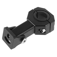 Adjustable Motorcycle Spotlight Bracket Black Aluminum Bar Mounts Universal LED Light Brackets Off Road Tube Clamps Durability