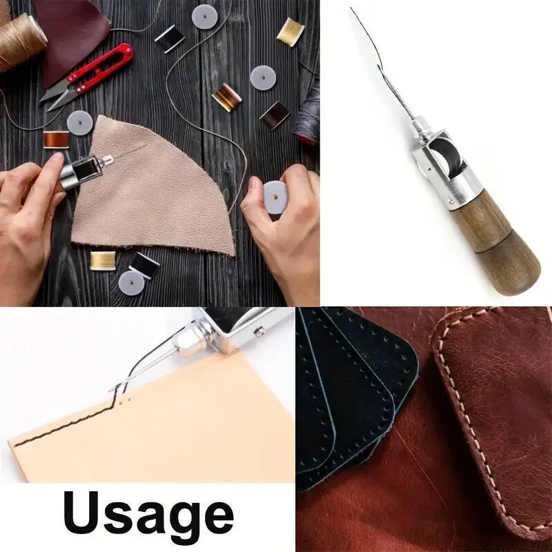Handmade Sculpture Leather Cone Kit, Fast Hine Sewing Tool, Suitable For DIY Craft Repair