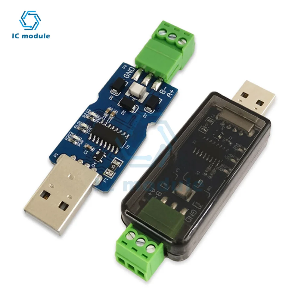 Imagem -05 - Usb Industrial Módulo de Comunicação Rs485 Chip Driver Adaptador Conversor Ch343g