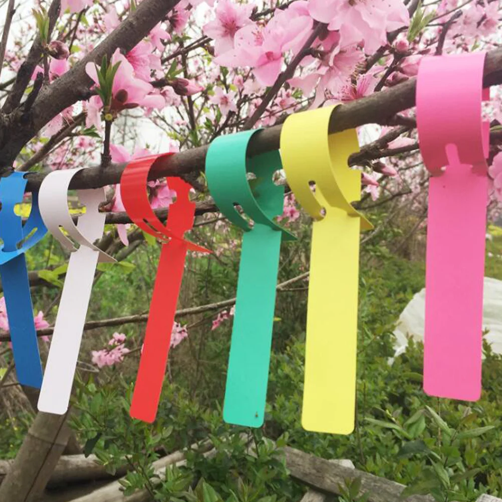 

200pcs Garden Labels Waterproof Plant Tags Reusable Plastic Markers For Nursery Bonsai Flower Pot Identification Outdoor Indoor