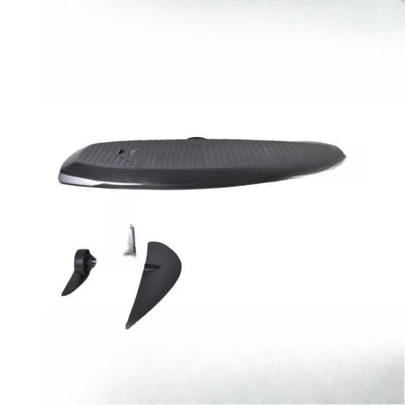 Carbon fiber powered surfboard, single electric motorboat, accelerated adult