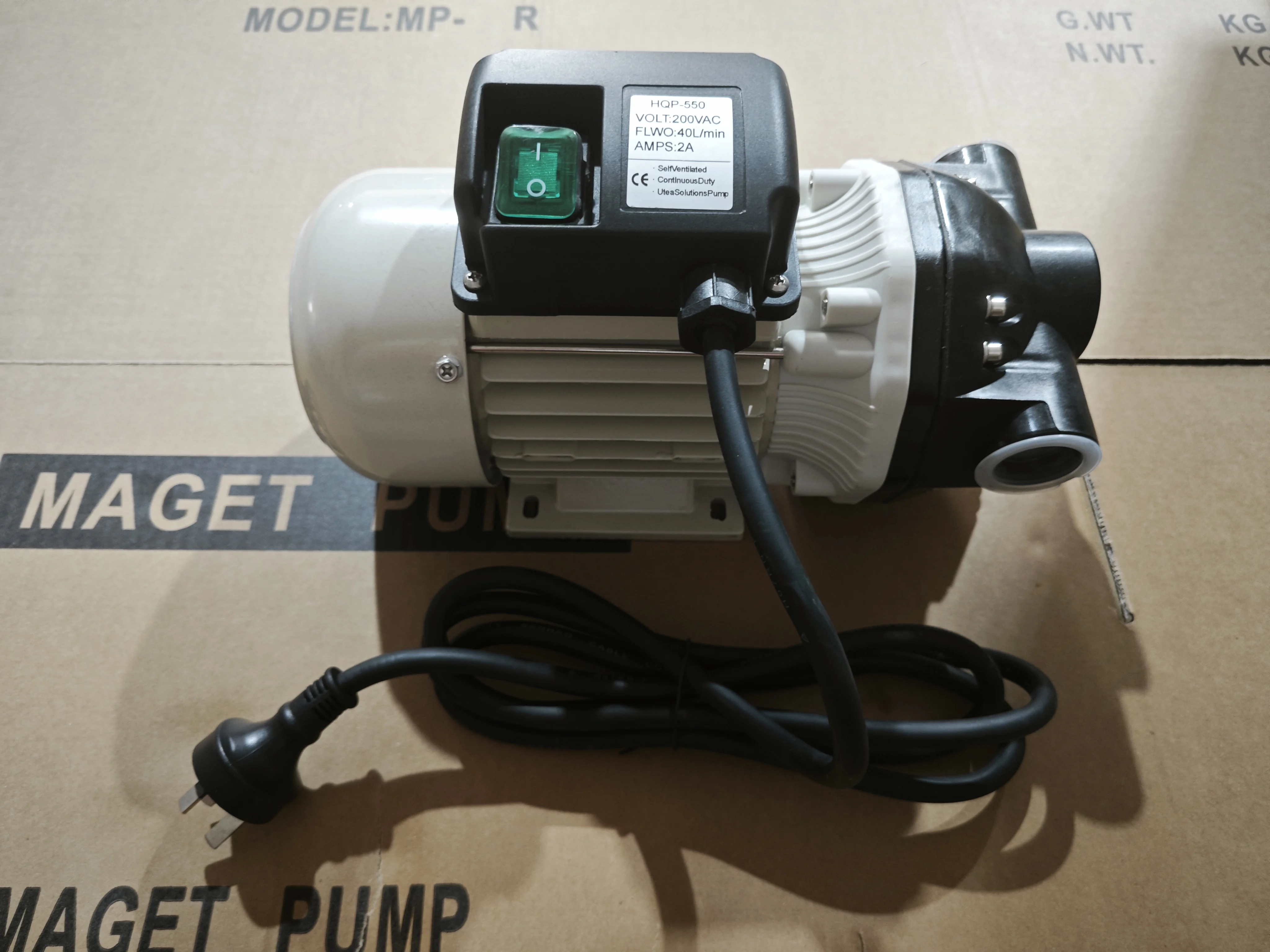 Self-Priming Chemical Pump 220V 380V 24V Low Pressure Urea Solution & Hydrochloric Acid Strong Acidic Alkaline Pump