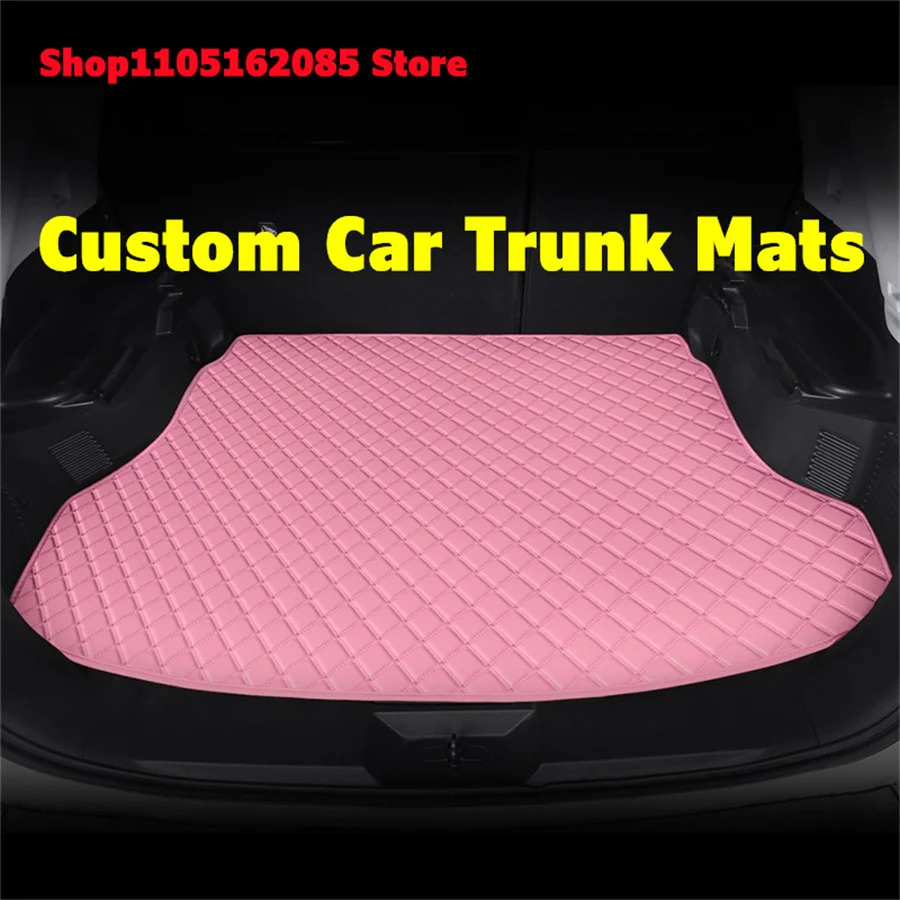 Custom Car Trunk Mats For Mazda Atenza 2012 2013 2014 2015 2016 2017 2018 2019 Leather Cargo Liner Car Mat