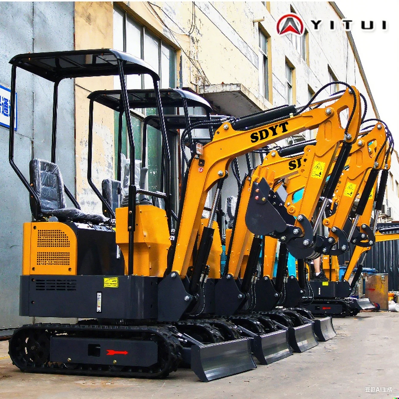 

High-Quality Customized 1.5 ton Mini Excavator Ce Epa Euro 5 Multi-Scenario Use Mini Excavator Factory Delivere