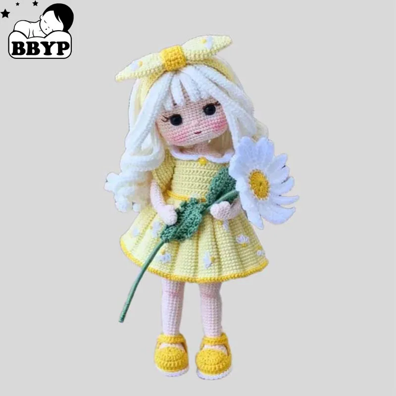 

Handmade Knitting Doll Crochet Ella Dolls Crochet Dolls For Home Accessories Craft Toy Ornaments Finished Dolls