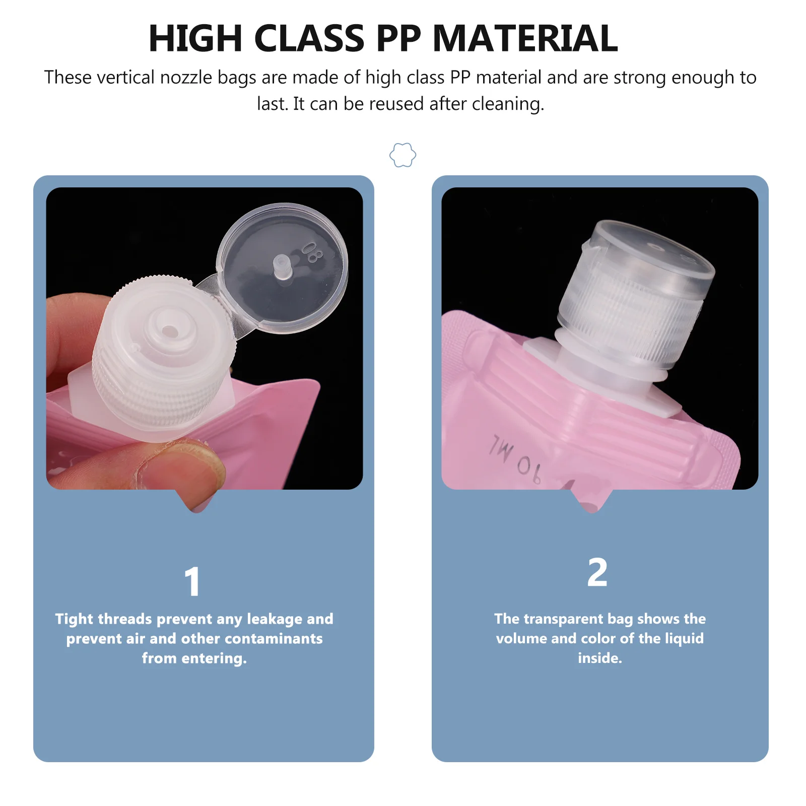 

1 set 1 Set Of Refillable Travel Pouches Portable Squeeze Bags Empty Emulsion Pouches For Essential Oils Skincare Creams Lotions