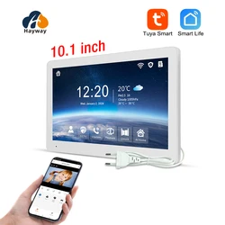 10 inch high-definition villa  intercom display 1080P wireless networking TUYA, mobile detection, unlocking, etc