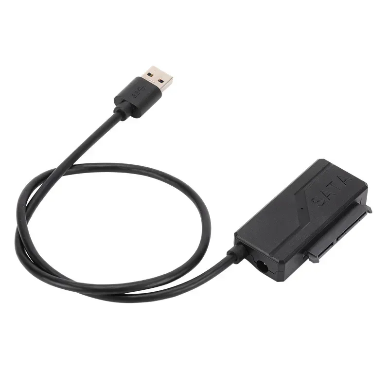 Sata para usb 3.0 cabo adaptador usb para sata 3 suporte de cabo 22 pinos 2.5 3.5 polegadas hdd externo ssd disco rígido conector do computador apto