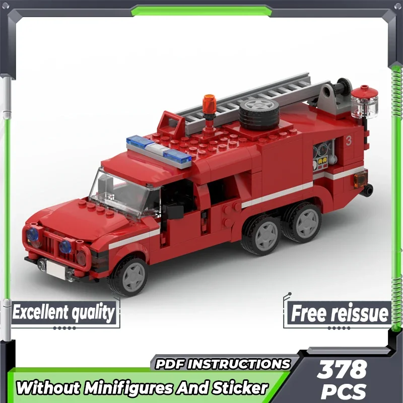 City Car Model Moc Building Bricks RAF And Royal Navy Airport Fire Truck Technology Blocks Gift Christmas Toys DIY Sets Assembly