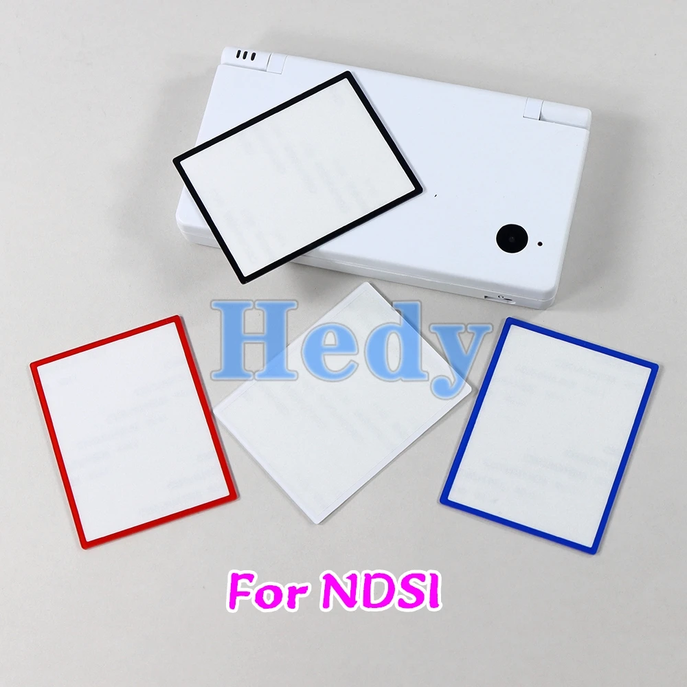 30PCS Top Upper Lens LCD Screen Mirror Plastic Cover For DSI NDSi Front LCD Screen Frame Mirror Replacement