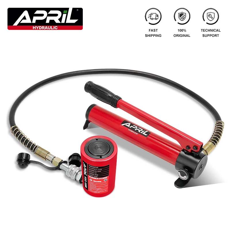 Short Type Hydraulic Cylinder RSC-1050 Hydraulic Jack with Output of 10T, Stroke of 50mm