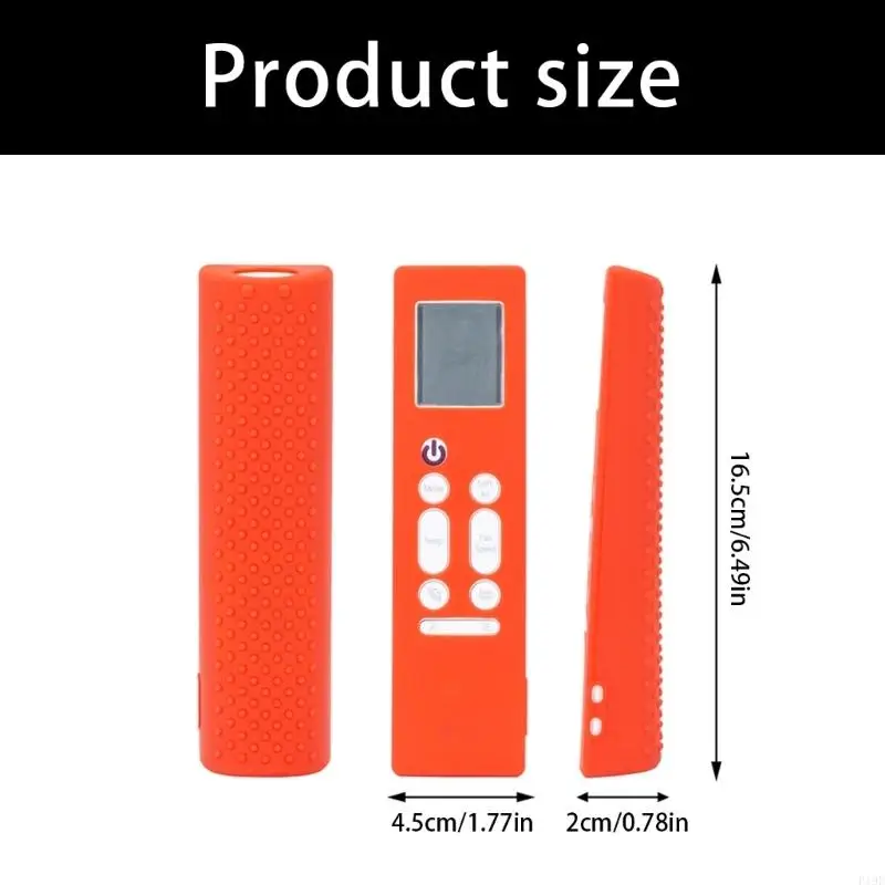 Remote Case for AKB76044811, Full-Cover Silicone Sleeve with Visible Display Area and Individual Openings for Each Button F19E