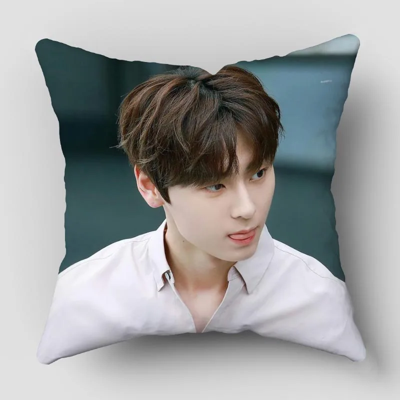 Hwang Min-hyun Pillow Cover Customize Pillowcase Modern Home Decorative Pillow Case For Living Room 45X45cm