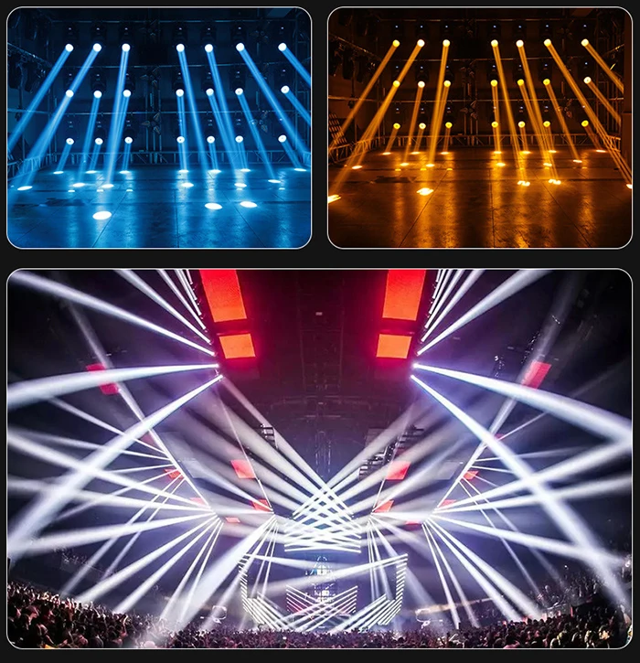 Hohe Qualität 250 W Strahl Moving Head Licht DMX 512 Geeignet Für DJ Show Weihnachten Hochzeit Disco Party Bar Bühne beleuchtung Ausrüstung – Detail 12