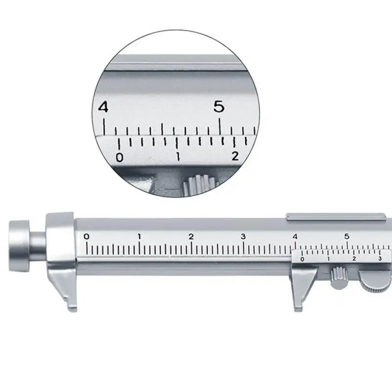 Versatile Vernier Caliper Practical Roller Ball Pen High-quality Convenient Multifunction Measuring Accuracy Stationary Durable