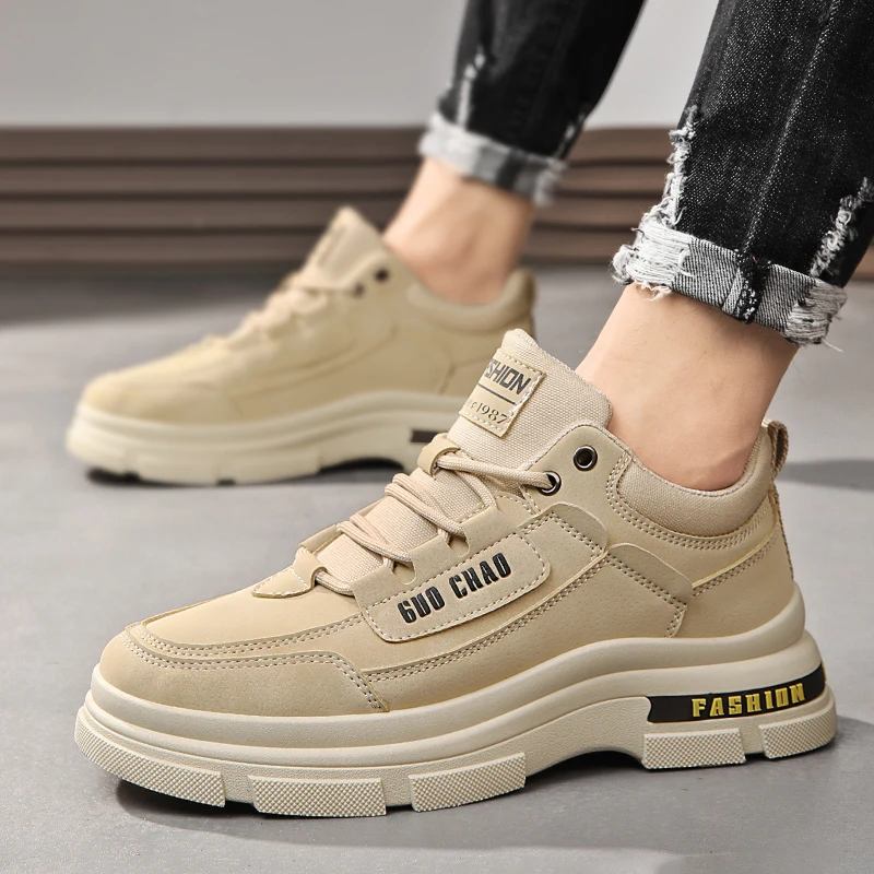 

Новинка 2024 года, нескользящая походная обувь, мужская рабочая защитная обувь, универсальные мужские ботинки, удобные повседневные кроссовки высокого качества для мужчин