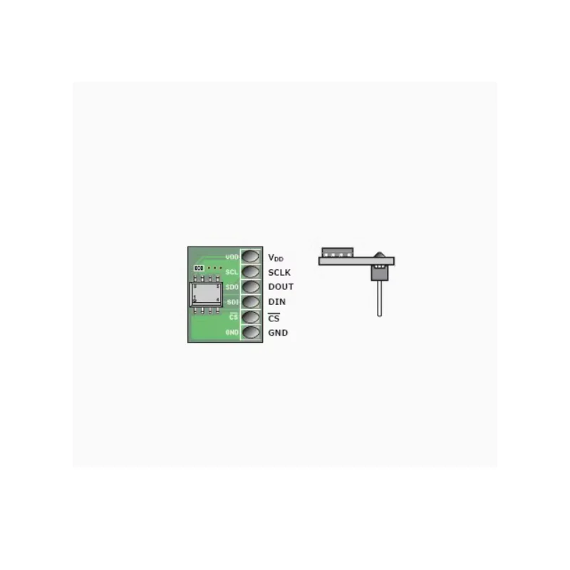 ADT7310 high-precision digital temperature sensor evaluation board circuit board