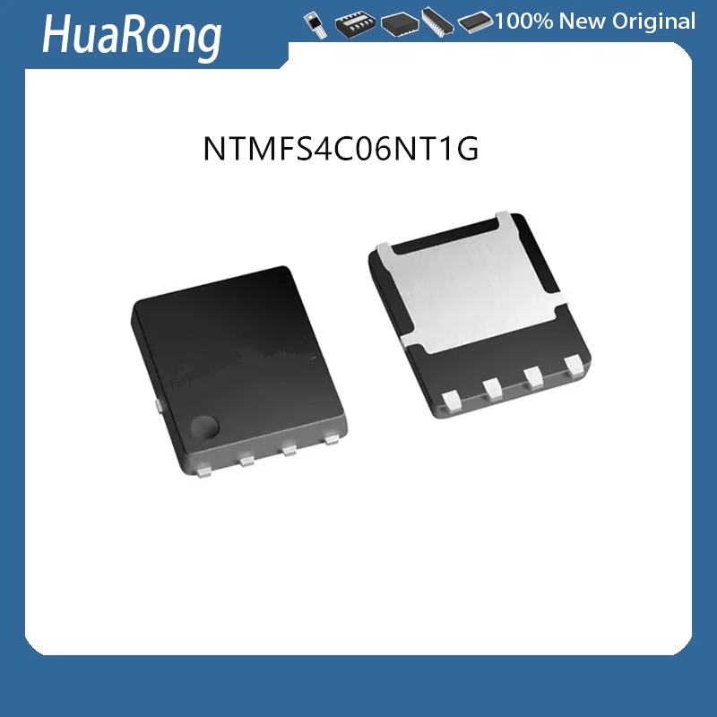 10Pcs/Lot   NTMFS4C06NT1G  4C06N  QFN8