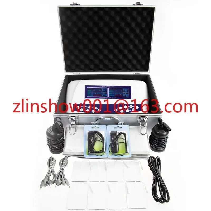 Dual Foot Detox Machine Ionic Cleanse Best Selling HK- 805D Detox Machine Two People Detox Foot SPA