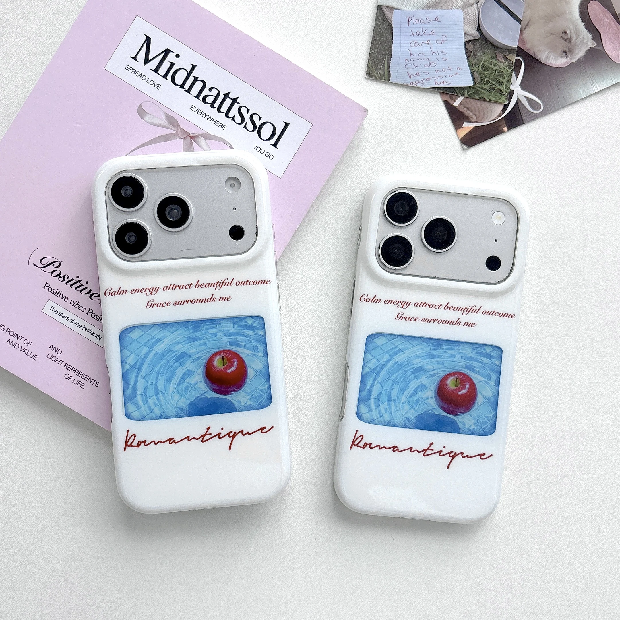 เคสกันกระแทกสีขาวลายแอปเปิ้ลรู - Apple Iphone 15 บทวิจารณ์และราคา