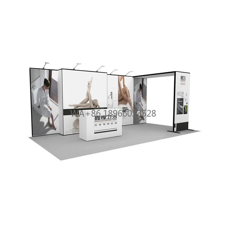 Modular Trade Show Booth 10x20 Expandable Trade Exhibition Booth Display Stands